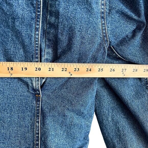 Rare Vintage Levis Chore Made In USA Jean Jacket Size Medium 25x33 Preowned - Picture 8 of 9